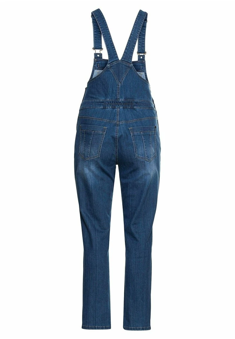 Sheego Latzhose - Blue Used Denim 8 Sheego Latzhose - Blue Used Denim – Bild 6