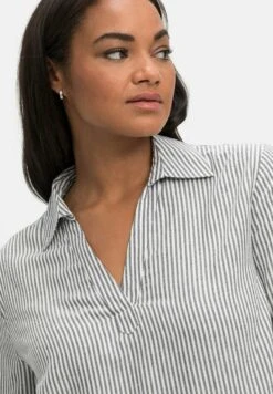 Sheego Bluse - Schwarz Gestreift 11 Sheego Bluse - Schwarz Gestreift -Sheego 943012e735c04702a159f6ce672c134b