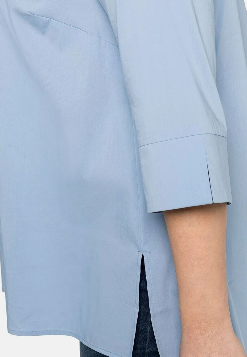 Sheego Hemdbluse - Mittelblau 6 Sheego Hemdbluse - Mittelblau – Bild 4