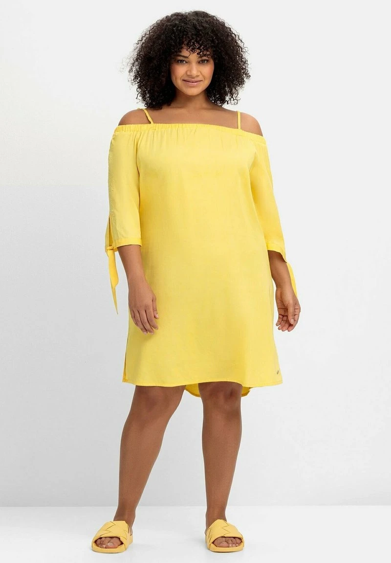 Sheego Freizeitkleid - Gelb 3 Sheego Freizeitkleid - Gelb