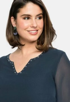 Sheego Cocktailkleid/festliches Kleid - Nachtblau -Sheego 956fc2eafc114972a4de2ea090309bd6