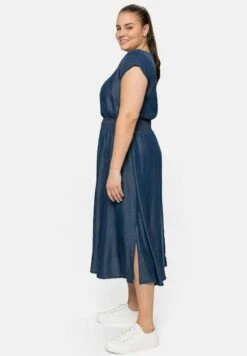 Sheego Jeanskleid - Blue Denim -Sheego 96fb89d0190346579612f5cb32652c6d