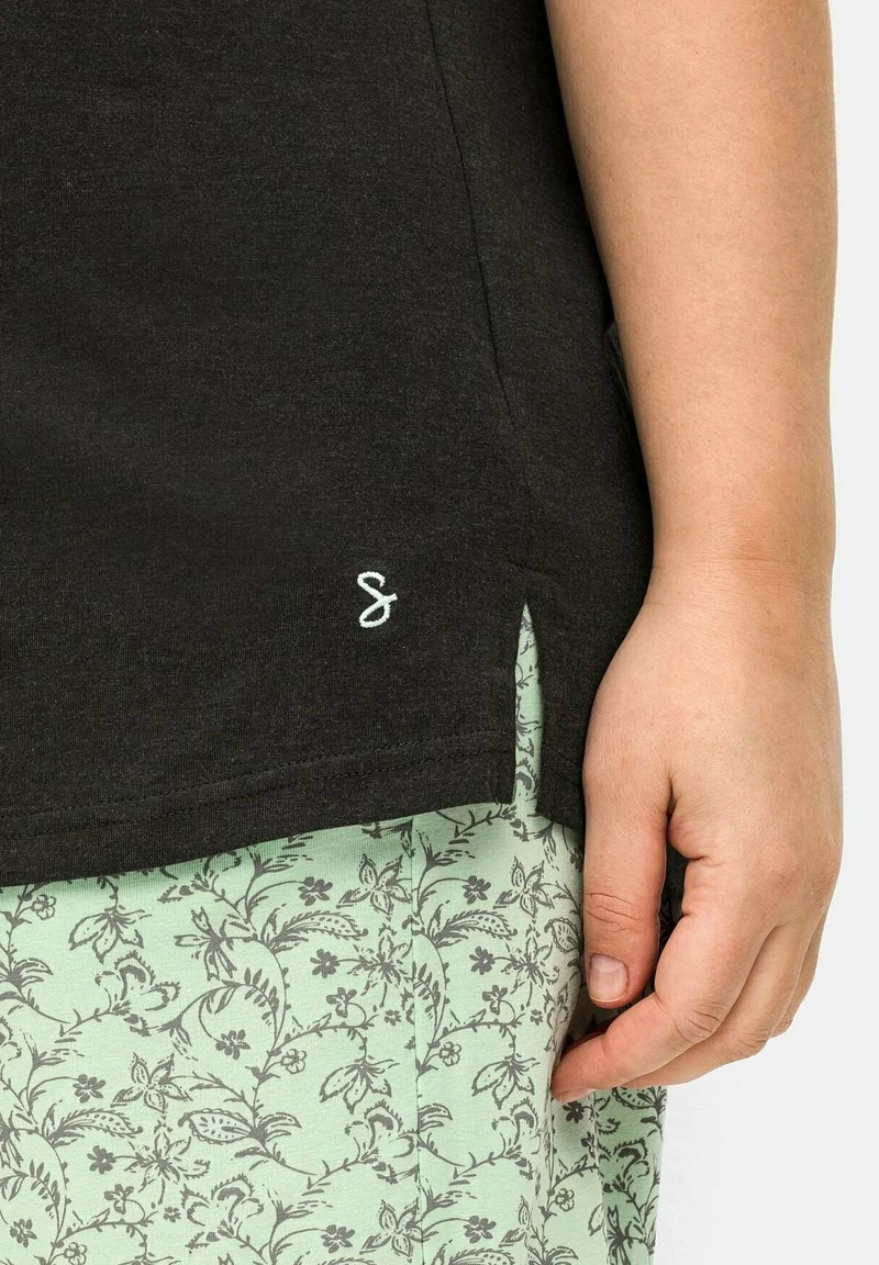 Sheego SET - Nachtwäsche Set - Mint Bedruckt 4 Sheego SET - Nachtwäsche Set - Mint Bedruckt – Bild 2