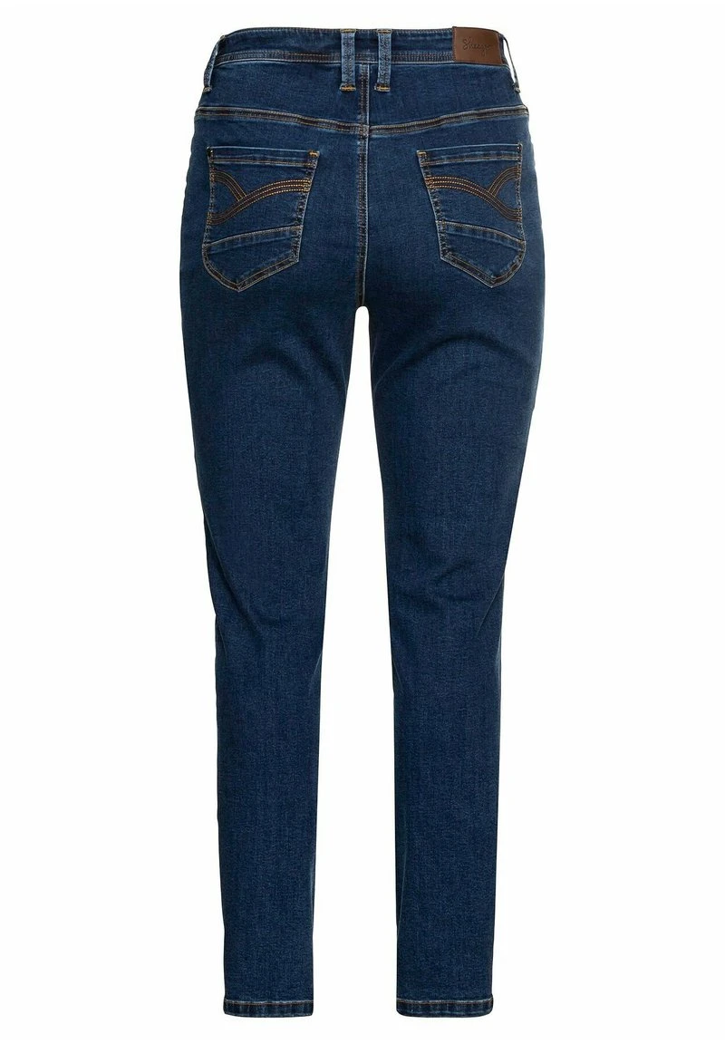 Sheego Jeans Skinny Fit - Dark Blue Denim 8 Sheego Jeans Skinny Fit - Dark Blue Denim – Bild 6