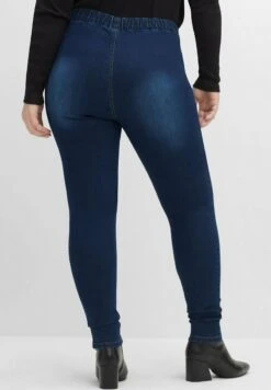 Sheego Jeggings - Dark Blue Denim -Sheego 9813724908394564b4055e5692442a5f
