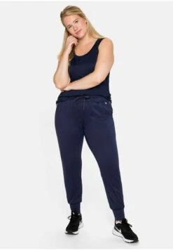 Sheego Jogginghose - Marine