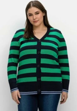 Sheego Strickjacke - Nachtblau Gestreift 13 Sheego Strickjacke - Nachtblau Gestreift -Sheego 985d9bcfd5ff4aeeb8e93675157b9de7 1