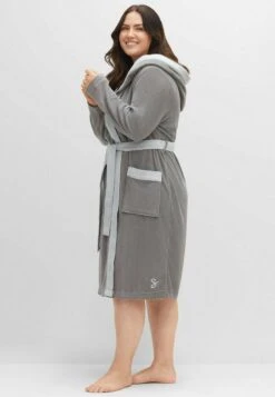 Sheego Bademantel - Grau 12 Sheego Bademantel - Grau -Sheego 999a079cfc0a409aa6a3dbf4bdfbb6f0