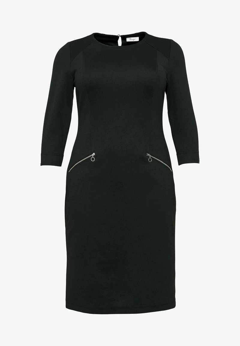 Sheego Etuikleid - Schwarz 7 Sheego Etuikleid - Schwarz – Bild 5