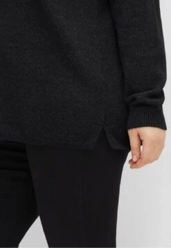 Sheego Strickpullover - Schwarz Meliert 11 Sheego Strickpullover - Schwarz Meliert -Sheego 9afeb674f01d492dbbc4beb6c0bdbde1