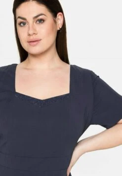 Sheego Maxikleid - Nachtblau -Sheego 9b6da203f1e04a8682c90f39d841eb2a