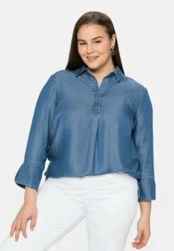 Sheego Bluse - Light Blue Denim 13 Sheego Bluse - Light Blue Denim -Sheego 9bbd90851dce4a079534274528f8b3fa 1