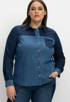 Sheego Hemdbluse - Blue Denim 13 Sheego Hemdbluse - Blue Denim -Sheego 9bf49e87b24e41438a5a18a0899b3d6a 1