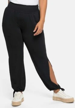 Sheego Bikini-Hose - Schwarz