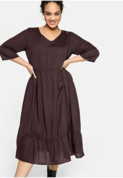 Sheego Freizeitkleid - Dark Red -Sheego 9c5ef95030864e92ae115c3afc9d6912 1