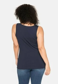 Sheego TANK - Top - Marine -Sheego 9e1f9818696a4e50bdc9756e838ed3d1