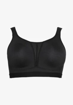 Sheego Sport-BH Mit Mittlerer Stützkraft - Schwarz -Sheego 9ec6df87359e4917a6188f8d1455c682