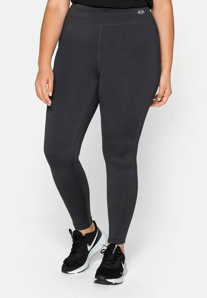 Sheego Leggings - Hosen - Dunkelgrau Meliert 3 Sheego Leggings - Hosen - Dunkelgrau Meliert