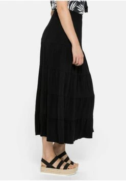 Sheego Maxirock - Schwarz 12 Sheego Maxirock - Schwarz -Sheego 9f1d1b2334e74b9090e0af93474d21a8