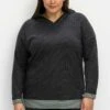 Sheego RELAX - Kapuzenpullover - Anthrazit 1 Sheego RELAX - Kapuzenpullover - Anthrazit -Sheego 9f66280e169a4670ba6c4e6d04c9c66d