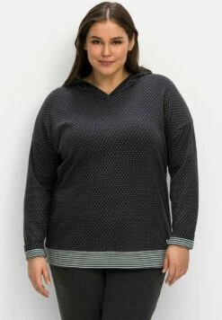 Sheego RELAX - Kapuzenpullover - Anthrazit