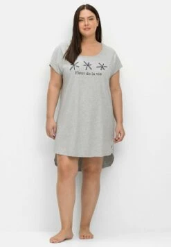 Sheego Nachthemd - Grau Meliert 13 Sheego Nachthemd - Grau Meliert -Sheego a0203b8a09cb4c5d8d9610444889cefd 1