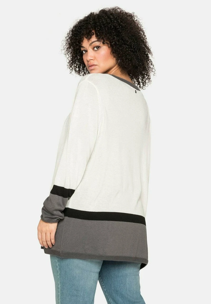 Sheego Strickjacke - Offwhite 5 Sheego Strickjacke - Offwhite – Bild 3