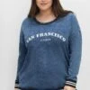 Sheego Sweatshirt - Nachtblau 1 Sheego Sweatshirt - Nachtblau -Sheego a1e6795887d94b07a16e47a5d0bc8fda