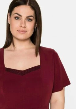 Sheego Maxikleid - Weinrot 11 Sheego Maxikleid - Weinrot -Sheego a24111c476f04772bd71dc7bbbcf35f5