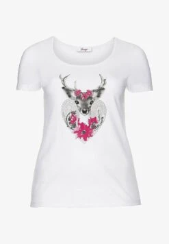 Sheego T-Shirt Print - Weiß 11 Sheego T-Shirt Print - Weiß -Sheego a3ae8ebb0eed457fa3a4bf145fc37850