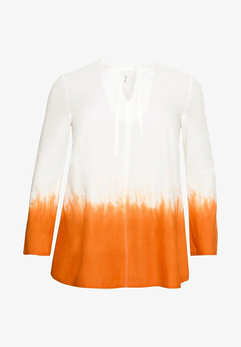 Sheego Bluse - Weiß Bedruckt 7 Sheego Bluse - Weiß Bedruckt – Bild 5