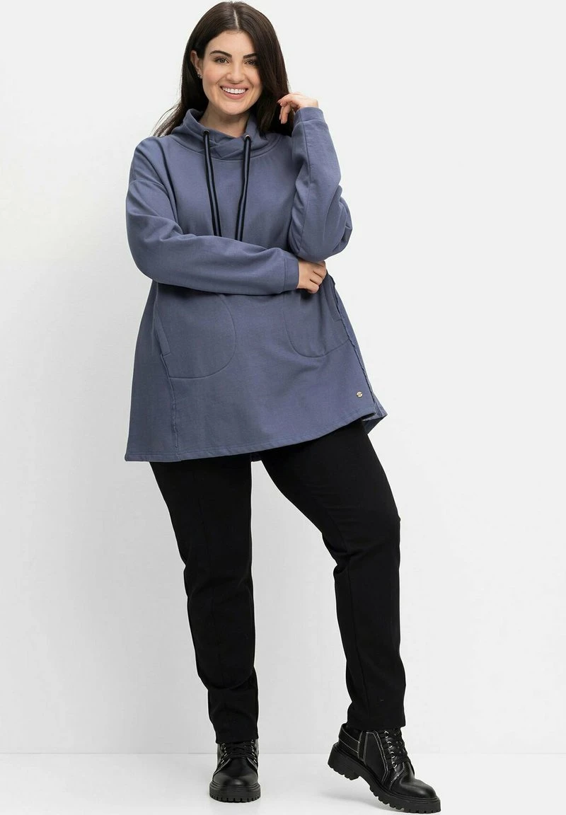 Sheego Sweatshirt - Indigo 4 Sheego Sweatshirt - Indigo – Bild 2