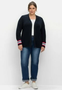 Sheego Strickjacke - Nachtblau -Sheego a525f1cb216942f68eb948ac5e70fa2c
