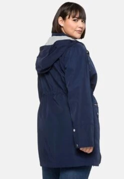 Sheego Kurzmantel - Marine 10 Sheego Kurzmantel - Marine -Sheego a618bdc5ac1e41deaf12b1607b816e8b