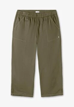 Sheego WEITE 7/8-HOSE - Stoffhose - Khaki 13 Sheego WEITE 7/8-HOSE - Stoffhose - Khaki -Sheego a62ea581ae684d1889f78f4c89387578