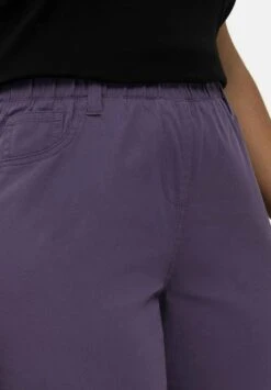 Sheego TWILL - Stoffhose - Pflaume -Sheego a65558fa74944afea0c0f145fc423579