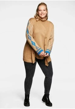 Sheego Strickjacke - Cappuccino 9 Sheego Strickjacke - Cappuccino -Sheego a6ce8e721a704aaa9136b295566ce842