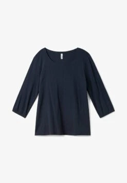 Sheego Langarmshirt - Nachtblau 11 Sheego Langarmshirt - Nachtblau -Sheego a6e7abbed37d4e09b9858ae0787355ff