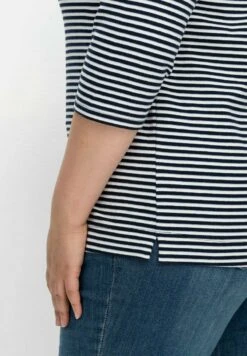 Sheego Sweatshirt - Nachtblau Gestreift 11 Sheego Sweatshirt - Nachtblau Gestreift -Sheego a779bb5ad2ed48ea89d3c9b3a90a419d