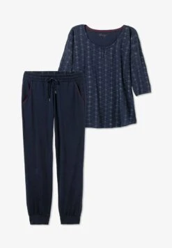 Sheego SET - Nachtwäsche Set - Marine Bedruckt -Sheego a7cbccd0a705491db9146369cb98c429