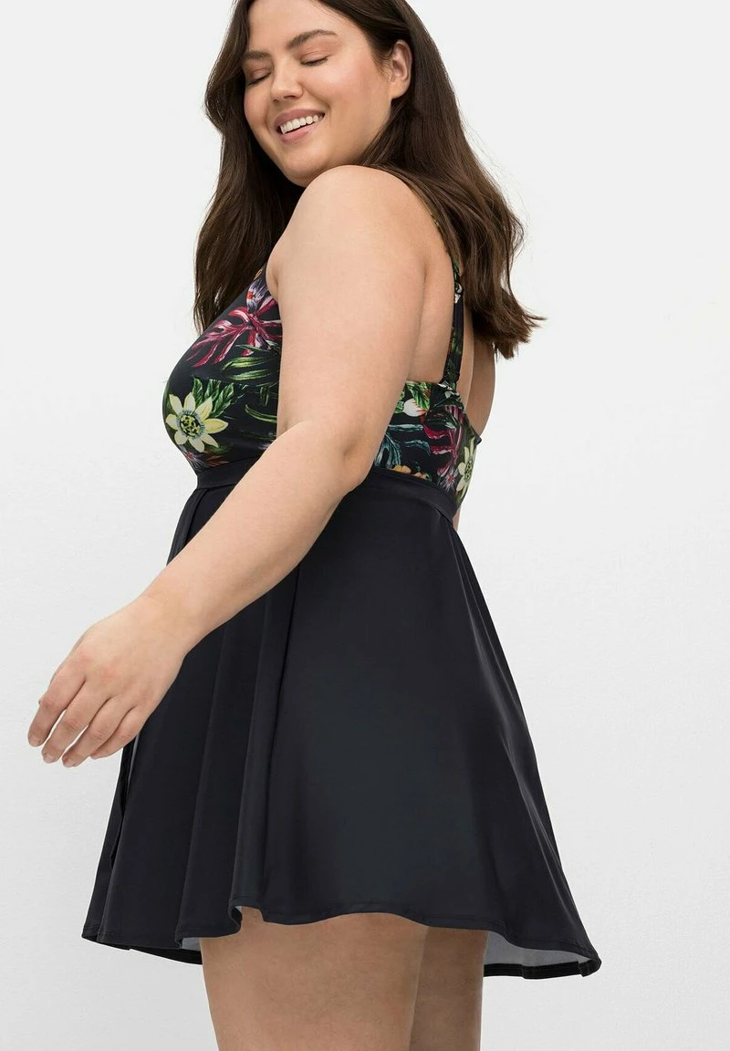 Sheego Badeanzug - Marine Gemustert 6 Sheego Badeanzug - Marine Gemustert – Bild 4