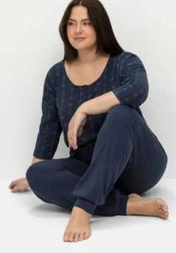 Sheego SET - Nachtwäsche Set - Marine Bedruckt -Sheego a8c049a9ca4c4ca09eb5185daeabdbad