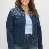Sheego Jeansjacke - Dark Blue Denim -Sheego a8ce5cb0d41346d2850f07e150e4f801