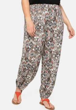 Sheego STRAND - Stoffhose - Rostrot Gemustert Brown 13 Sheego STRAND - Stoffhose - Rostrot Gemustert Brown -Sheego a8ce687c6ac14824a7743ad75a1c4f18 1