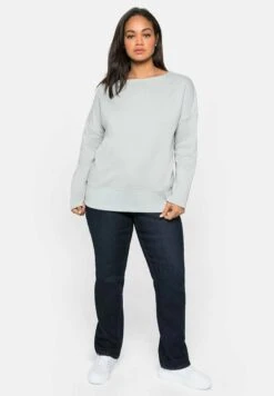 Sheego LANGARM - Langarmshirt - Hellgrau 9 Sheego LANGARM - Langarmshirt - Hellgrau -Sheego a96871519d434dbdb753da9187c8e035