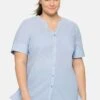 Sheego Bluse - Mittelblau -Sheego a9bffc2d5c1e477fb4fab4052200c5b8