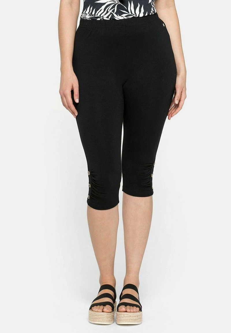 Sheego Leggings - Hosen - Schwarz 3 Sheego Leggings - Hosen - Schwarz