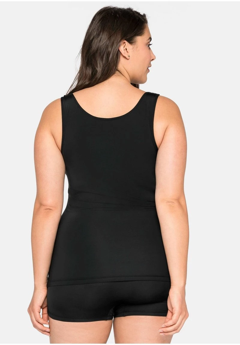 Sheego Unterhemd/-shirt - Schwarz 4 Sheego Unterhemd/-shirt - Schwarz – Bild 2