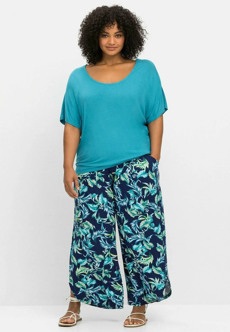 Sheego STRAND - T-Shirt Print - Türkis 4 Sheego STRAND - T-Shirt Print - Türkis – Bild 2