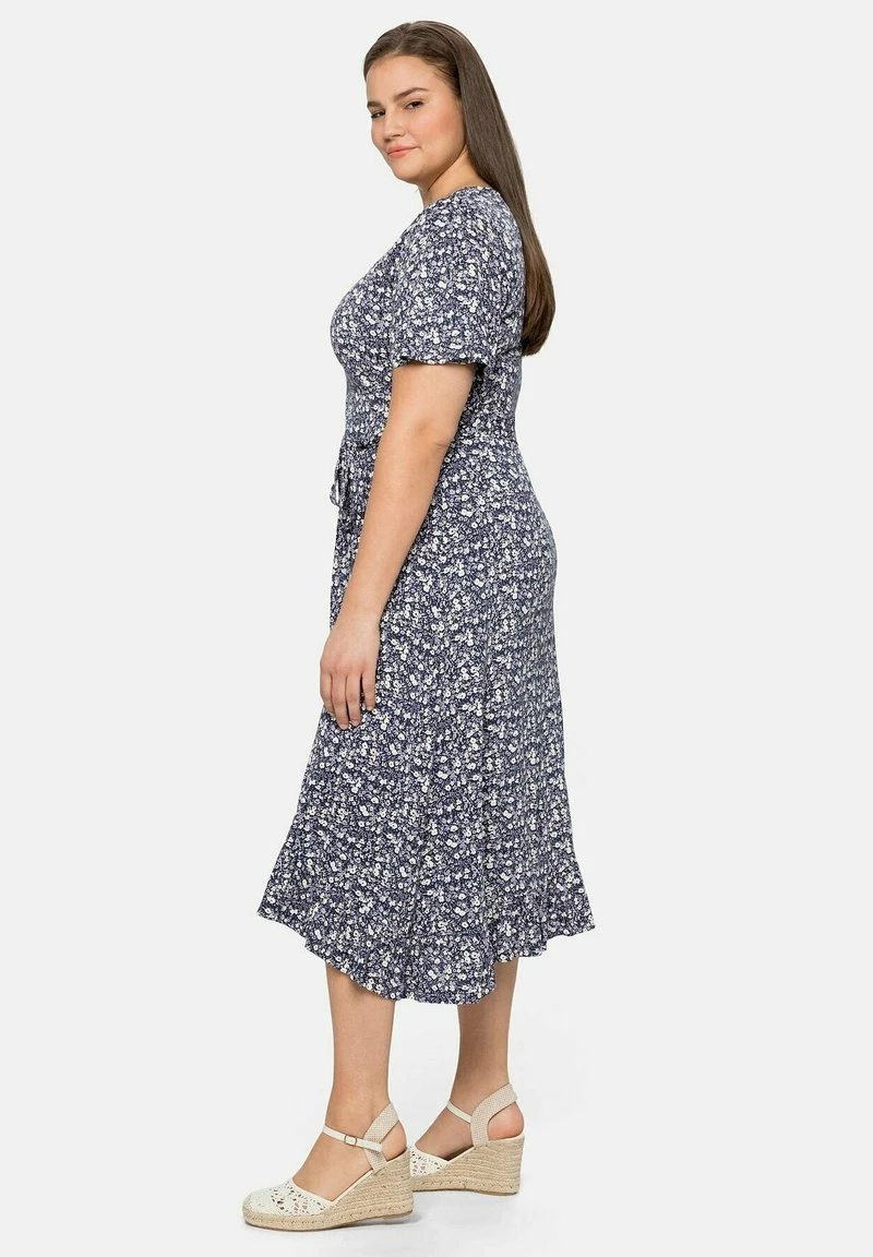 Sheego Jerseykleid - Nachtlila 6 Sheego Jerseykleid - Nachtlila – Bild 4